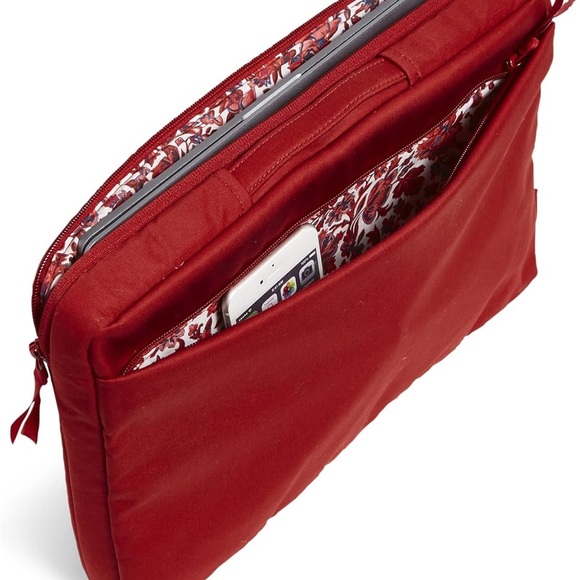 🔴Vera Bradley Laptop Bag “ Cardinal Red” - Picture 2 of 8